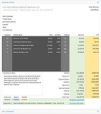 SpreadSheetConverter Dynamic Invoice Screenshot